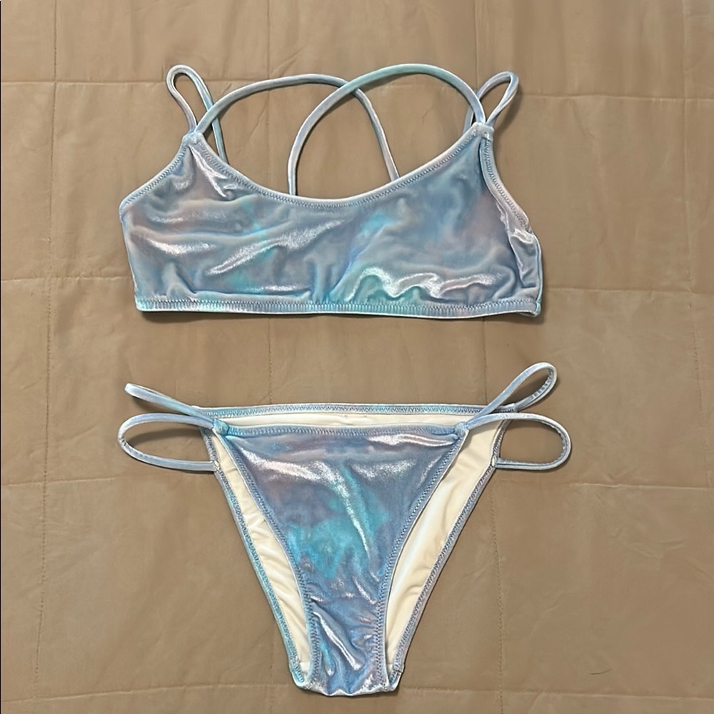 VS PINK velvet bikini